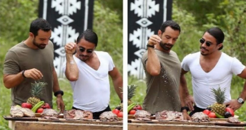 Salt Bae Nusret Gökçe στο επεισόδιο Survivor